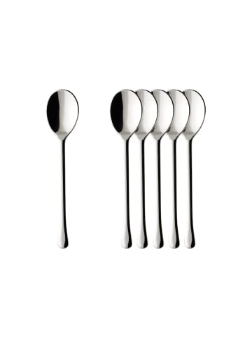 Villeroy & Boch 6er Set Espressolöffel Udine 10,6 cm edelstahl in edelstahl