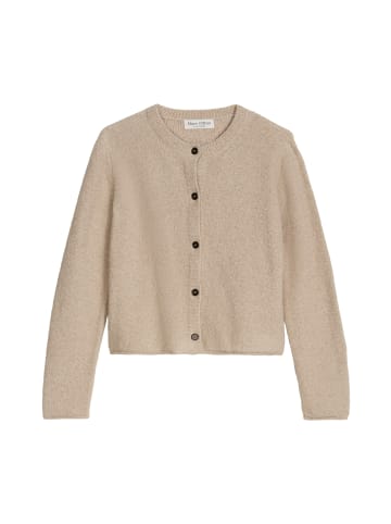 Marc O'Polo Cardigan regular in Linen Beige