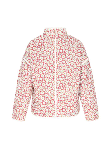 Swirly Jacket in White Multicolor