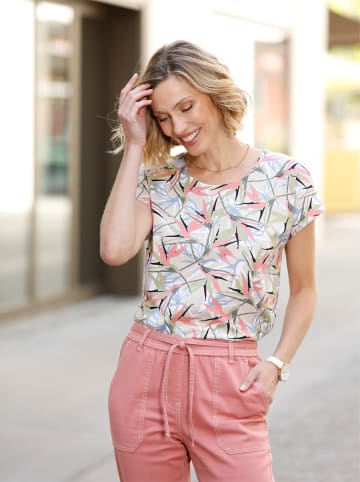 WITT WEIDEN Shirt in sand-khaki-bedruckt