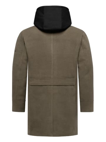 STONE HARBOUR Wintermantel Darioon XX in Stone Brown