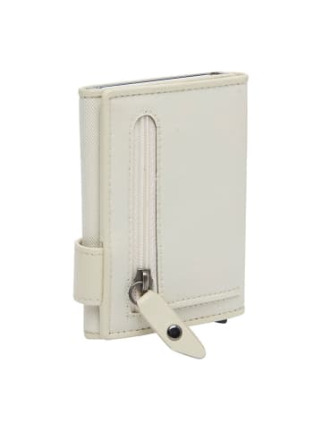 The Chesterfield Brand Delsbo Geldbörse RFID Schutz Leder 7.5 cm in off white
