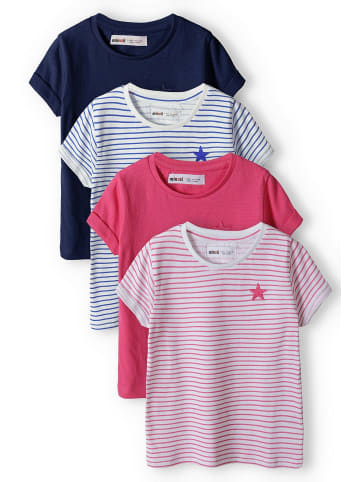 Minoti 4er-Set: T-Shirt 14tee 56 in pink