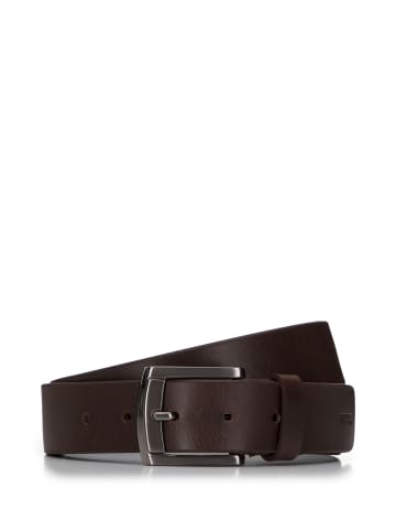 Wittchen Leather belt in Dark brown