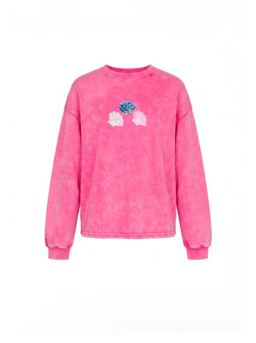 IZIA Women Sweatshirt in Pink