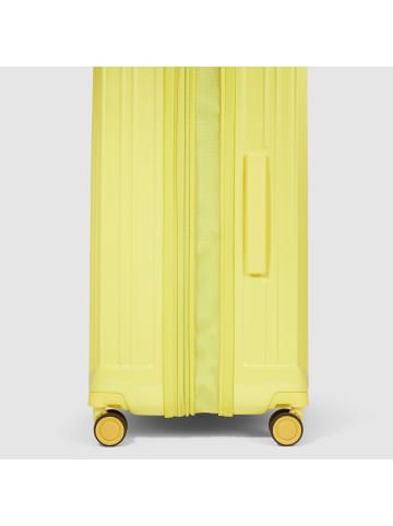 Piquadro PQL-Special3 4 Rollen Trolley 69 cm mit Dehnfalte in yellow