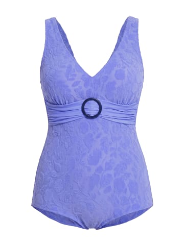 Ulla Popken Badeanzug in iris