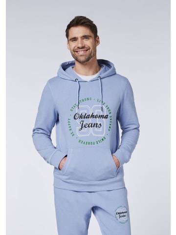 Oklahoma Jeans Kapuzensweatshirt in Blau