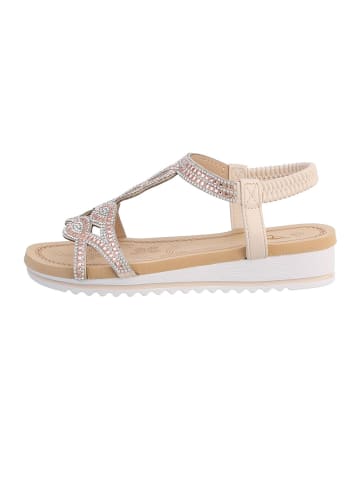 Ital-Design Sandale & Sandalette in Beige