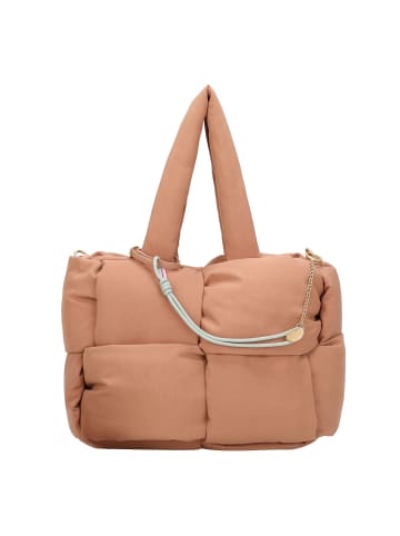 Fritzi aus Preußen Brigitte x Fritzi Limited Puffed Shopper Tasche 37 cm mokka