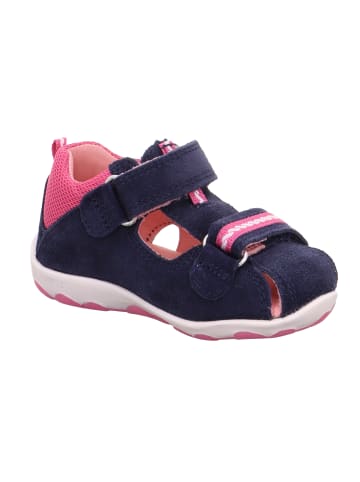 superfit Lauflernsandale FANNI in Blau/Rosa