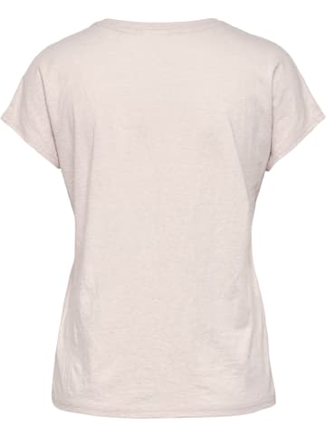 Hummel Hummel T-Shirt Hmlzandra Damen in PUMICE STONE MELANGE