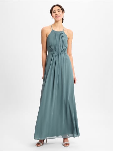 Marie Lund Abendkleid in khaki - 0002