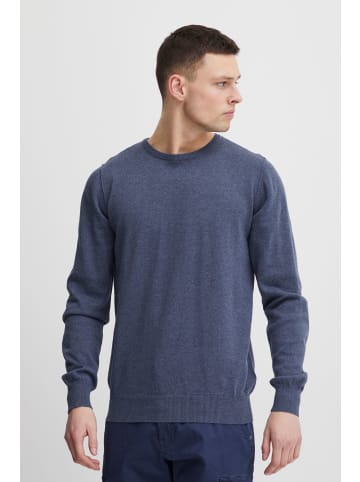 BLEND Strickpullover BHNOLEN - 20711715  Strickpullover mit Rundhalsausschnitt in Blau