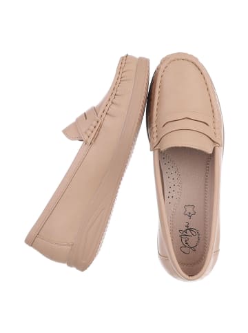 Ital-Design Halbschuh in Hellbraun