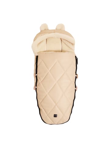 Kaiser Naturfellprodukte Kinderwagen Fußsack XL Ears Wool marzipan