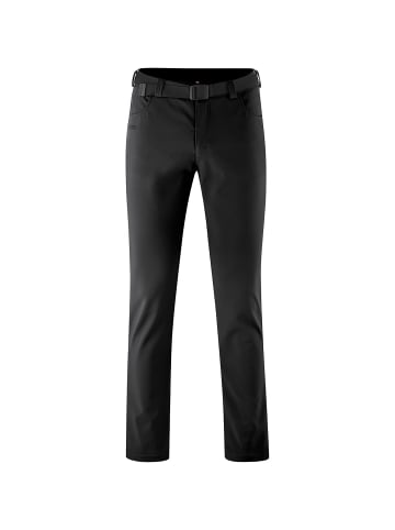 Maier Sports Softshellhose Perlit in Schwarz