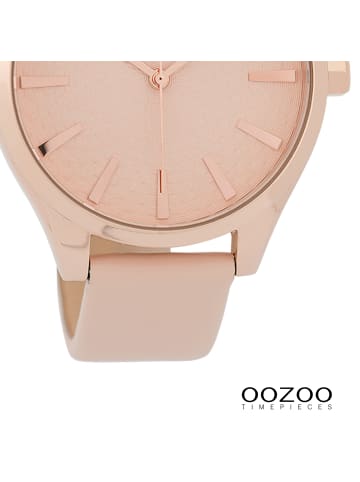 Oozoo Analog-Armbanduhr Oozoo Timepieces rosa groß (ca. 42mm)