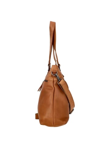 The Chesterfield Brand Rome - Shopper 14" 38 cm (black) in cognac