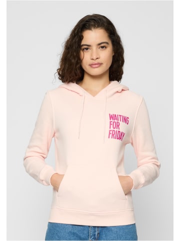 Mister Tee Mister Tee Damen Ladies Waiting For Friday Hoody in pink