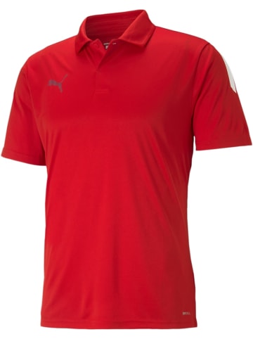 Puma Polo "TeamLIGA Sideline Polo" in Rot