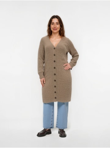 Vero Moda Strickkleid in Silver Mink