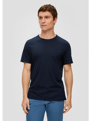 S. Oliver T-Shirt kurzarm in Blau