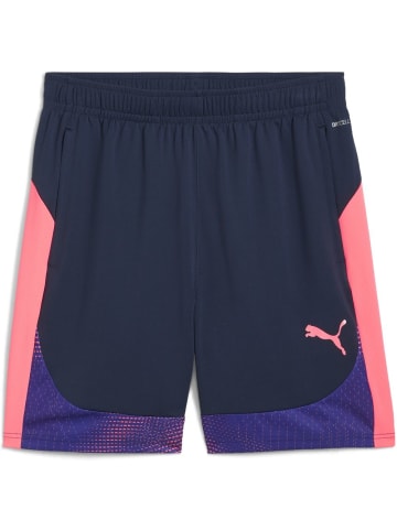 Puma Sporthose "individualFinal Shorts" in Blau