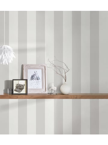 A.S. Création Tapete Maison Charme Stripes Grau