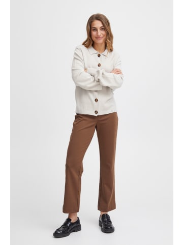 Fransa Strickjacke FRBITTE CAR 1 20612461 Strickjacke mit Knopfleiste in Beige