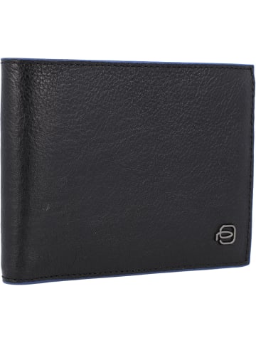 Piquadro Blue Square Special Geldbörse RFID Leder 13 cm in schwarz