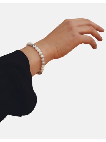 GOOD.designs Perlenarmband in Weiss