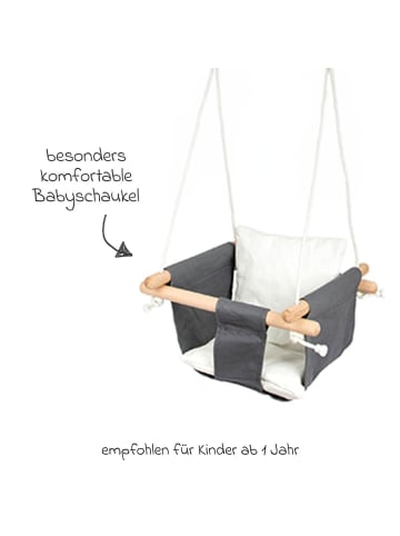 small foot Babyschaukel Komfort - Braun in brown