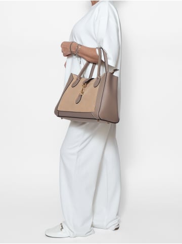 Viola Castellani Handtasche in TAUPE