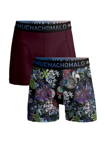 Muchachomalo 2er-Set: Boxershorts in Multicolor/Red