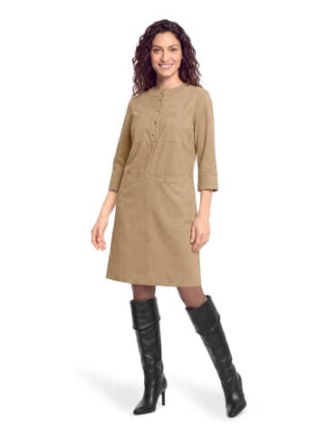 CARTOON Casual-Kleid mit Taschen in Ocker