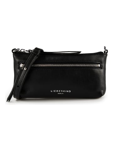 LIEBESKIND BERLIN Zena Umhängetasche XS Leder 21 cm in black