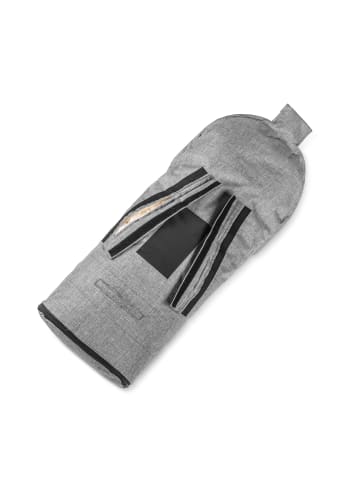 Kinderhaus Blaubär Fellsack für Babyschale Gastein & Mulltuch Blaubaer in Black Melange