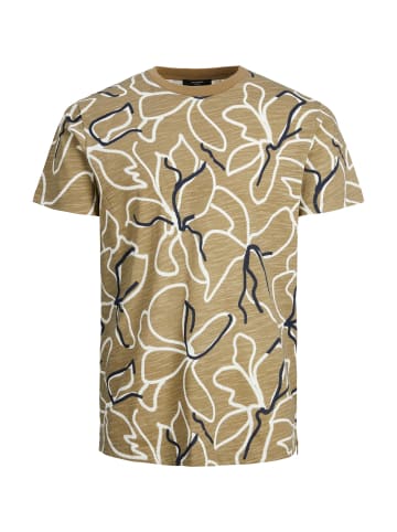 Jack & Jones T-Shirt 'Tropic AOP' in grün