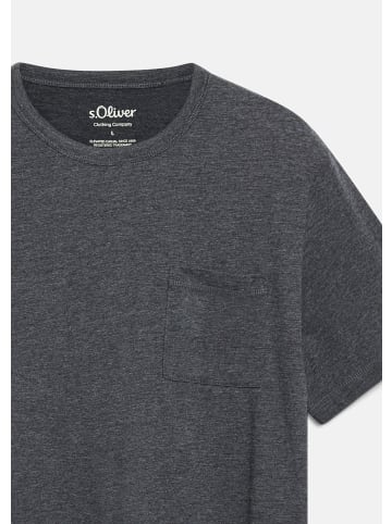 s.Oliver T-Shirt in 99W1_dunkelgrau