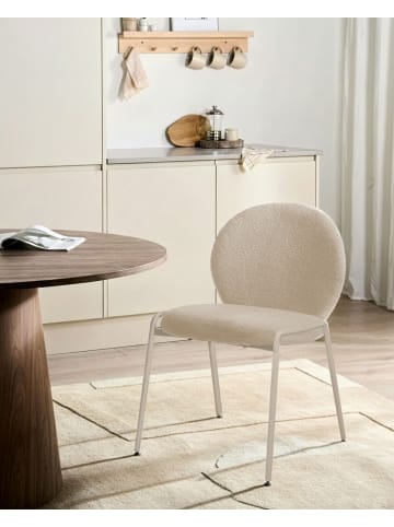 Beliani 2er-Set Esszimmerstuhl ELLIE in Beige