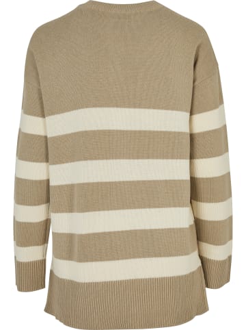 Urban Classics Crew Neck Jumper in wetsand/sand