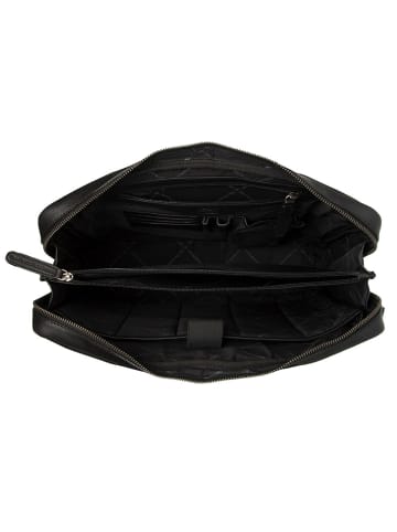 The Chesterfield Brand Modena Aktentasche Leder 38 cm Laptopfach in black