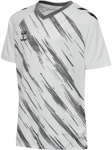 Hummel T-Shirt Raglanärmel Hmlmatch Kinder in WHITE/STEEL GRAY