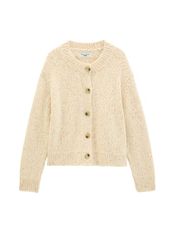 Marc O'Polo DENIM Tweed-Cardigan relaxed in Silky White