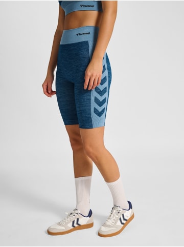 Hummel Leggings Hmlclea Multisport Damen in NAVY PEONY/FADED DENIM