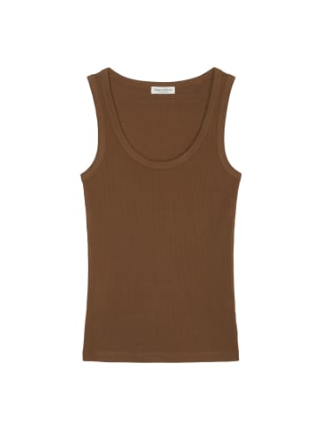 Marc O'Polo Tanktop regular in pure chocolate