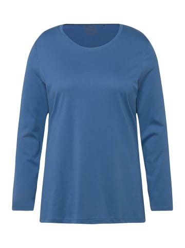 Ulla Popken Shirt in denimblau