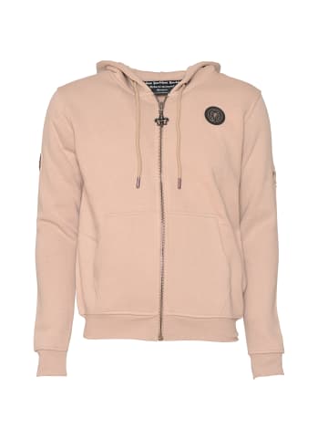 Roberto Geissini Smoking Sweatjacke Beige