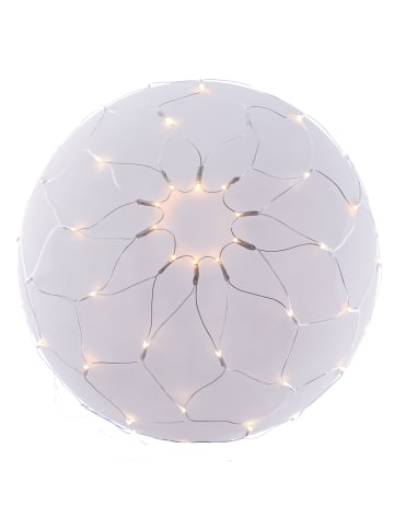 MARELIDA LED Lichternetz für Buchsbaum mit Blinkfunktion D: 35cm in transparent